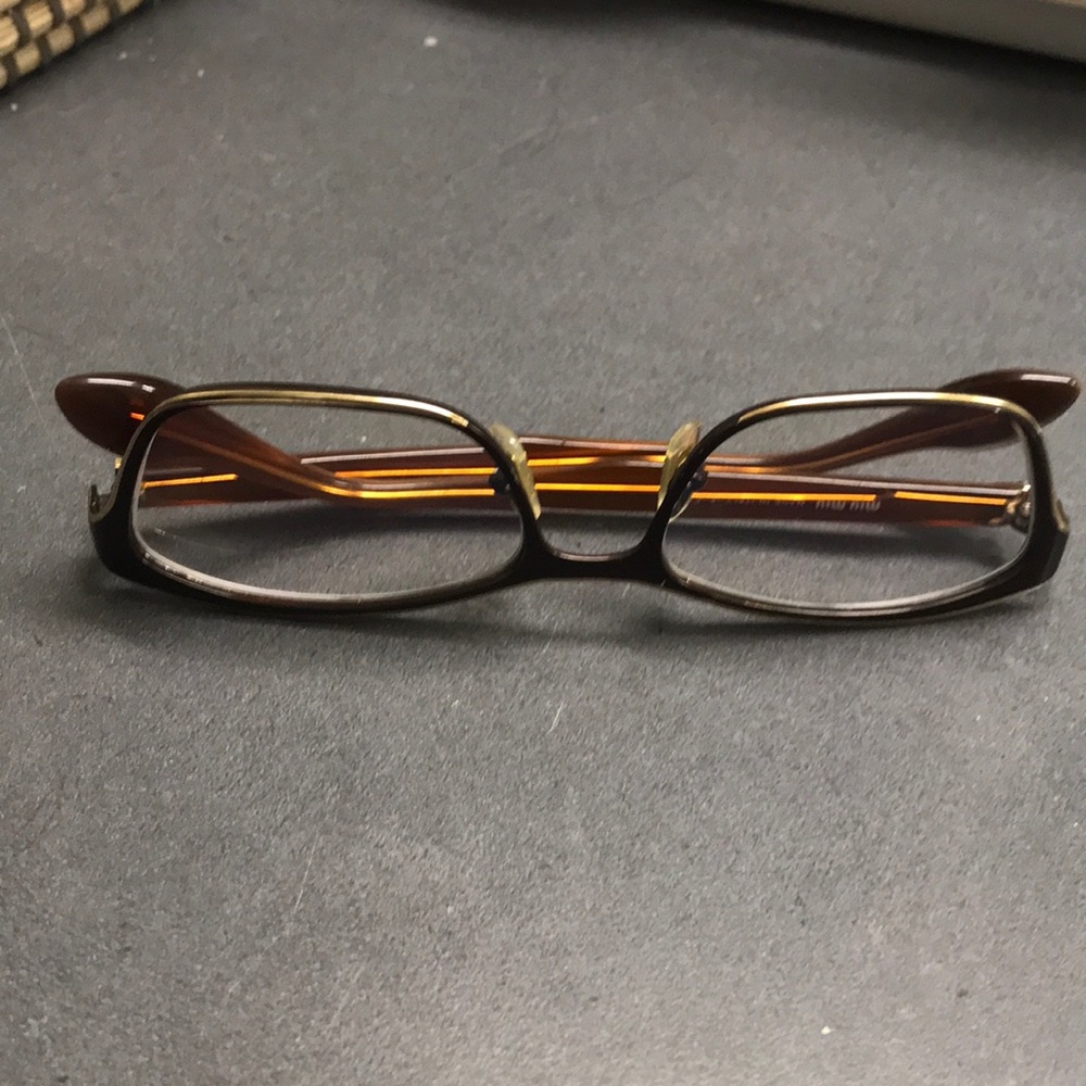 Miu Miu Cat Eye Glasses Prescription Blue Light - Picture 2 of 6